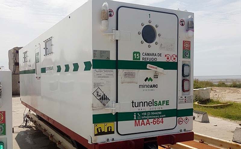 minearc-systems-15-person TunnelSAFE Rail-transport-refuge-chamber