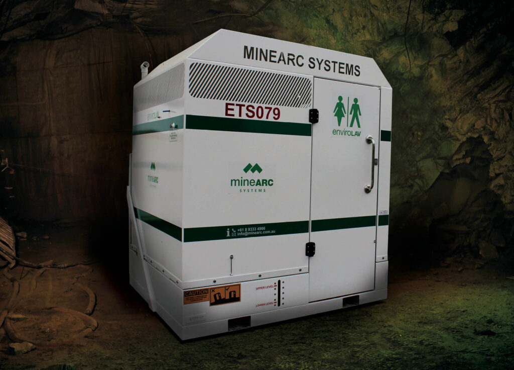 EnviroLAV Toilet for Coal Mining Hygiene and Safety