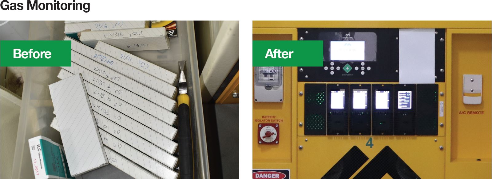 gas monitoring_chamber refurbishment