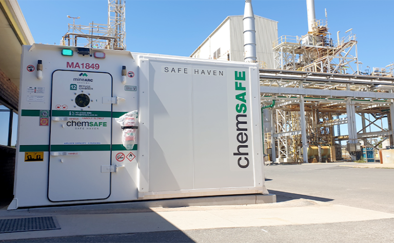 minearc-systems-Custom Central Control Room Shelter for Chlorine Gas Release-ChemSAFE custom-engineered chemical